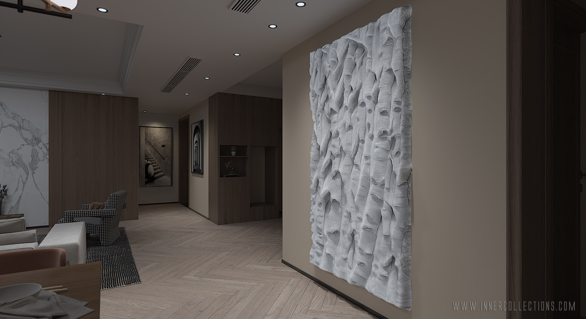 Panel-decorativ-basorelief-trunchiuri-mesteacan-decoratiuni-perete-interior-2