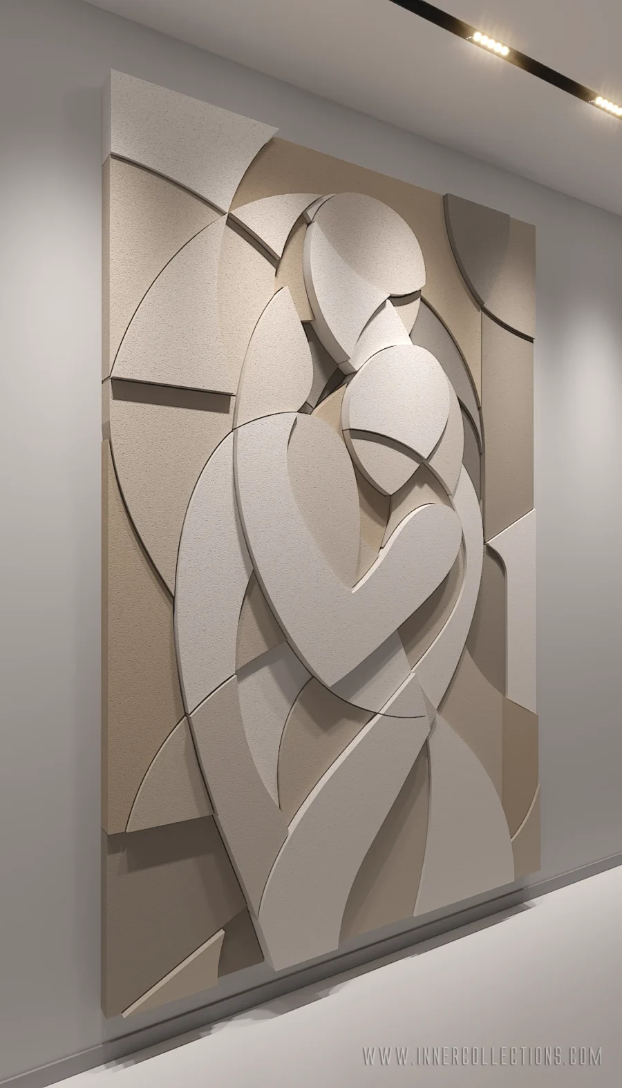Îmbrățișare – Panou decorativ 3D