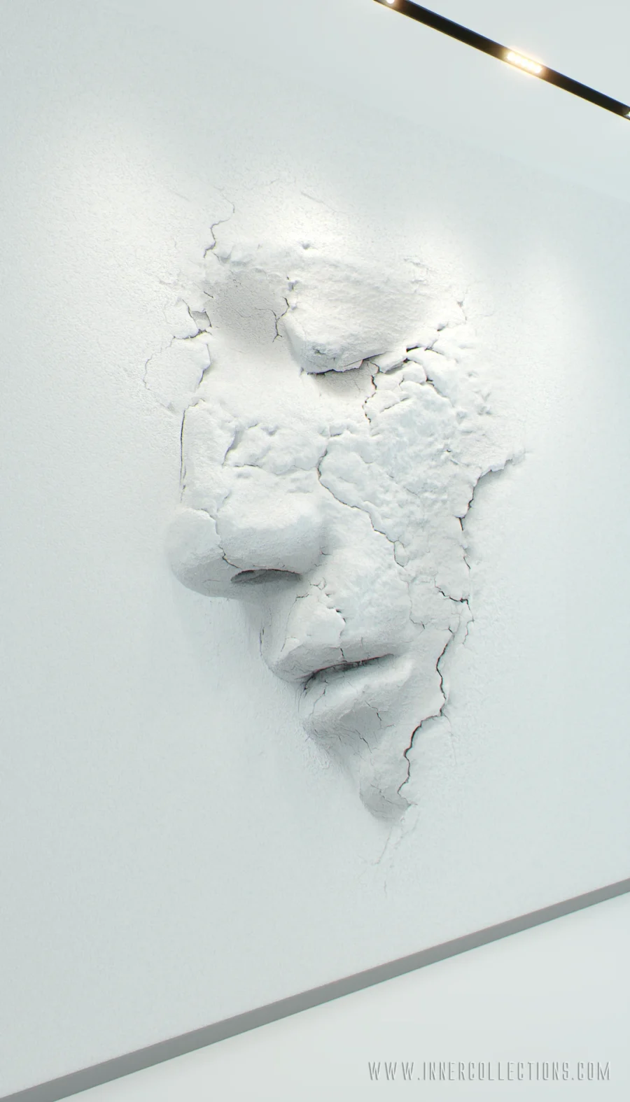 Basorelief figurativ FRAGMENT